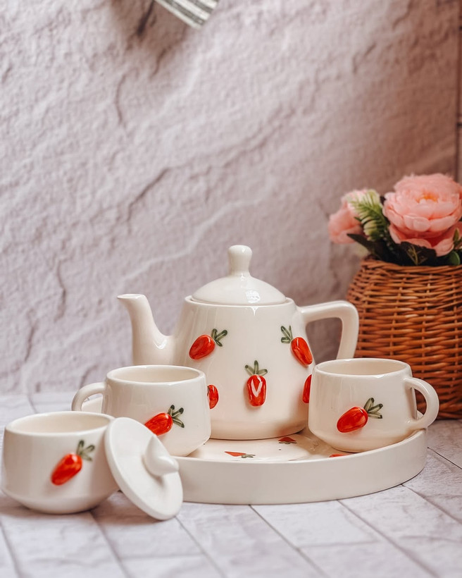 چای خوری توت فرنگی
