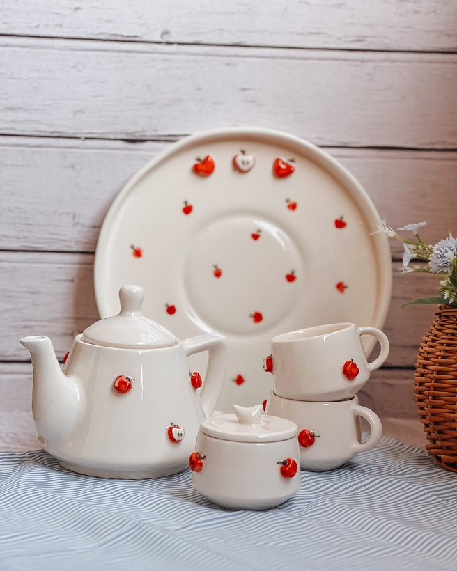 چای خوری سیب