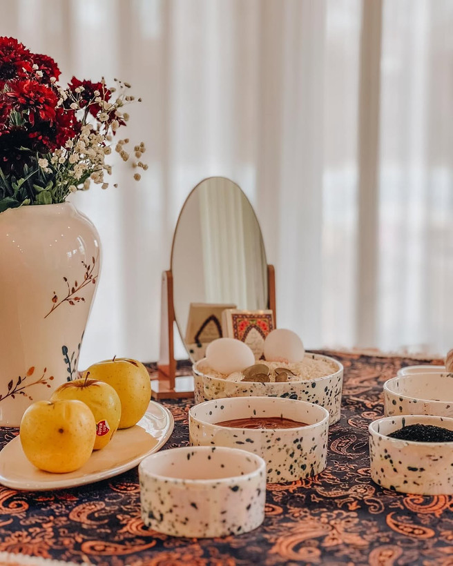 ست هفت سین آبی