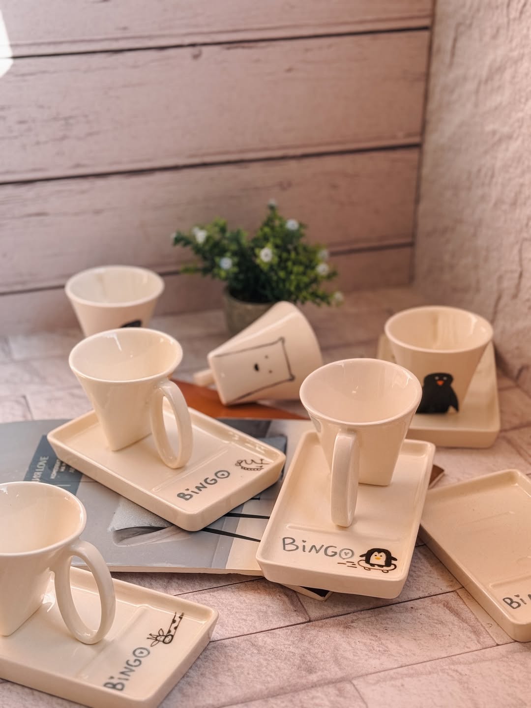 ماگ سرامیکی بینگو ست ۶ تایی